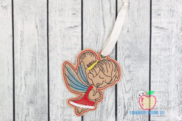 Beautiful Angel ITH Ornament