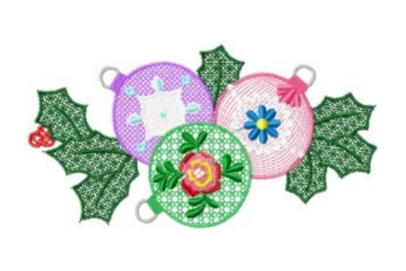 Christmas Baubles: A Festive, Flexible Embroidery Design for Holiday Makers