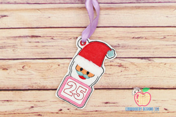 Christmas Calendar with Santa Claus