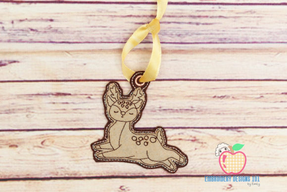 Cute Christmas Reindeer ITH Ornament
