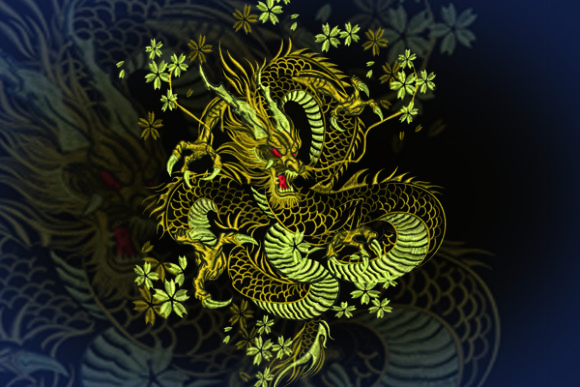 Gold Dragon Embroidery Design Review