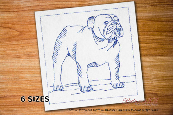 Hard Looking Bulldog Design