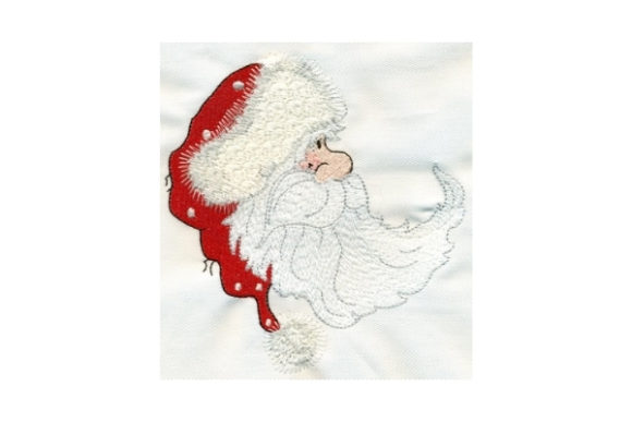 Sassy Half Moon Santa