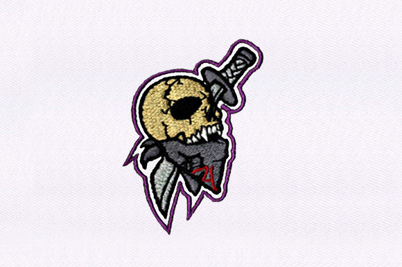 Skull Lodged Sword