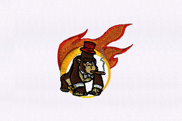 Smoking Gorilla Embroidery Design Review